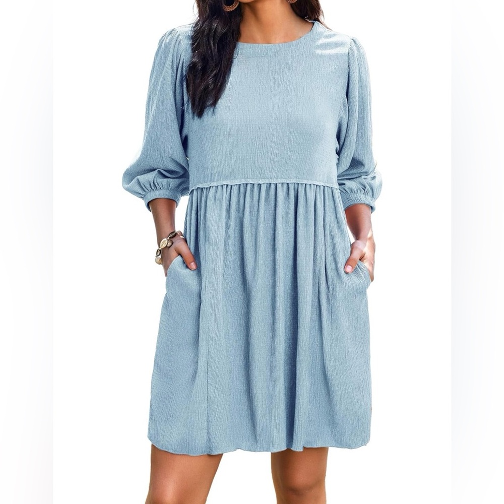 NWT Light blue Swimsuit cover up, Size XXL